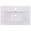 vidaXL fehér kerámia beépíthető mosdókagyló 61 x 39,5 x 18,5 cm