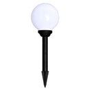 vidaXL 8 db kültéri gyalogjáró LED-lámpa cölöppel 15 cm