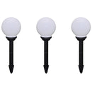 vidaXL 6 db kültéri gyalogjáró LED-lámpa cölöppel 20 cm