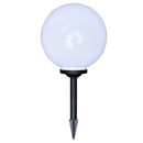 vidaXL 4 db kültéri gyalogjáró LED-lámpa cölöppel 30 cm