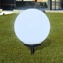 vidaXL 2 db kültéri gyalogjáró LED-lámpa cölöppel 40 cm