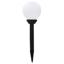 vidaXL 8 db napelemes kültéri LED gömblámpa 15 cm RGB