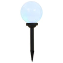 vidaXL 6 db napelemes kültéri LED gömblámpa 20 cm RGB