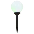 vidaXL 6 db napelemes kültéri LED gömblámpa 20 cm RGB