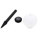 vidaXL 6 db napelemes kültéri LED gömblámpa 20 cm RGB
