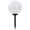 vidaXL 4 db napelemes kültéri LED gömblámpa 30 cm RGB
