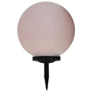 vidaXL 2 db napelemes kültéri LED gömblámpa 40 cm RGB