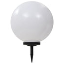 vidaXL 2 db napelemes kültéri LED gömblámpa 40 cm RGB