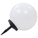vidaXL 2 db napelemes kültéri LED gömblámpa 40 cm RGB
