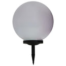 vidaXL 2 db napelemes kültéri LED gömblámpa 40 cm RGB