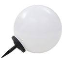 vidaXL 2 db napelemes kültéri LED gömblámpa 50 cm RGB