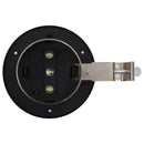 vidaXL 12 db fehér kerek kültéri napelemes LED lámpa 12 cm