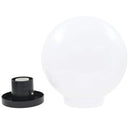 vidaXL 4 db LED gömblámpa 25 cm PMMA