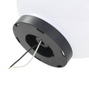 vidaXL 4 db LED gömblámpa 25 cm PMMA