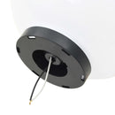 vidaXL 4 db LED gömblámpa 30 cm PMMA