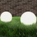 vidaXL 4 db LED gömblámpa 40 cm PMMA