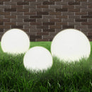 vidaXL 6 db-os LED gömblámpa-szett 20/30/40 cm PMMA