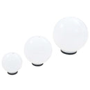 vidaXL 6 db-os LED gömblámpa-szett 20/30/40 cm PMMA