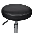 vidaXL 2 db fekete műbőr irodaszék 35,5 x 84 cm