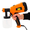 vidaXL elektromos festékszóró pisztoly 3 szórófejjel 500 W 800 ml