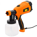 vidaXL elektromos festékszóró pisztoly 3 szórófejjel 500 W 800 ml