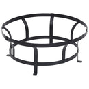 vidaXL rozsdamentes acél kültéri tűztál grillráccsal 76 cm