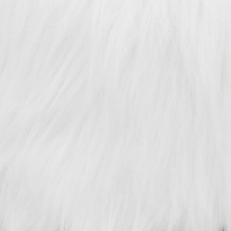 vidaXL fehér tömör tíkfa ülőke