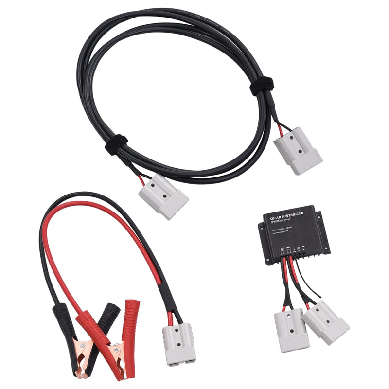 vidaXL összecsukható napelemtöltő 100 W 12 V