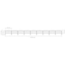 vidaXL fekete acél kerti kerítés lándzsás tetejű 1603,5 x 150 cm