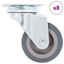 vidaXL 8 db önbeálló görgő 50 mm