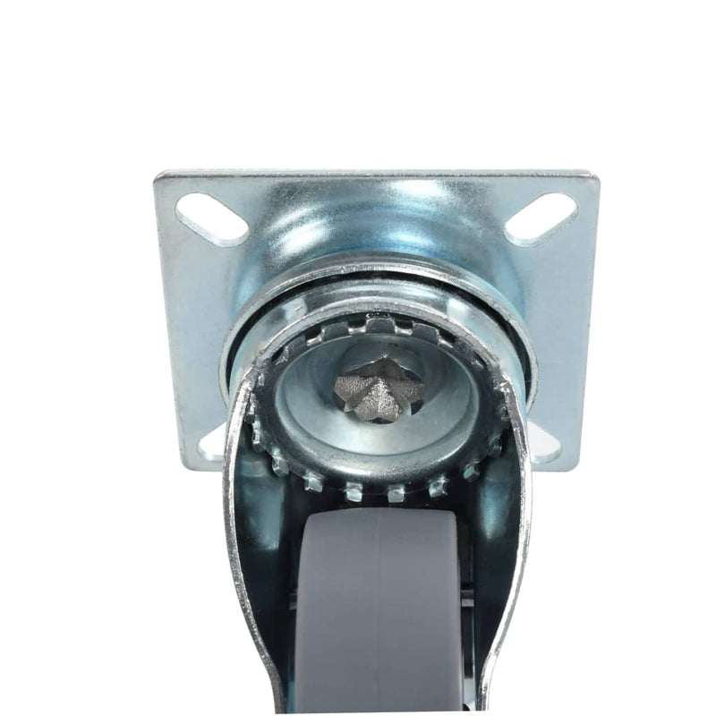 vidaXL 12 db önbeálló görgő 75 mm