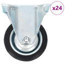 vidaXL 24 darab fix görgő 75 mm