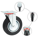 vidaXL 8 db önbeálló görgő 160 mm