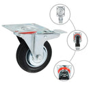 vidaXL 12 db görgő 100 mm