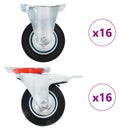 vidaXL 32 darab görgő 100 mm