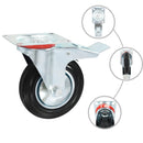 vidaXL 12 darab görgő 160 mm