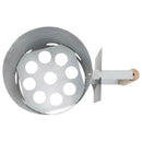 vidaXL horganyzott acél begyújtókémény faszenes grillezőhöz