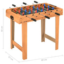 vidaXL juharszínű mini csocsóasztal 69 x 37 x 62 cm