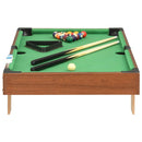vidaXL barna és zöld mini biliárdasztal 92 x 52 x 19 cm