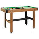 vidaXL barna biliárdasztal 122 x 61 x 76 cm