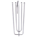 vidaXL fekete sötétítőfüggöny kampókkal 290x245cm