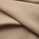 vidaXL 2 db tópszínű sötétítőfüggöny kampókkal 140 x 225 cm