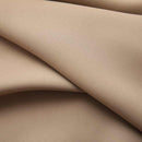 vidaXL 2 db tópszínű sötétítőfüggöny kampókkal 140 x 245 cm