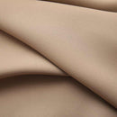 vidaXL tópszínű sötétítőfüggöny kampókkal 290 x 245 cm