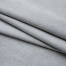 vidaXL 2 db szürke sötétítőfüggöny kampókkal 140 x 175 cm