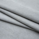 vidaXL 2 db szürke sötétítőfüggöny kampókkal 140 x 225 cm