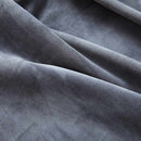 vidaXL 2 db antracit bársony sötétítőfüggöny gyűrűkkel 140 x 175 cm