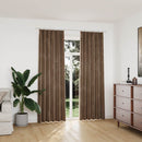 vidaXL 2 db bézs bársony sötétítőfüggöny kampókkal 140 x 225 cm