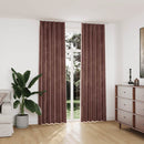 vidaXL 2 db antik rózsaszín sötétítőfüggöny kampókkal 140 x 245 cm