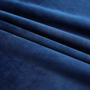 vidaXL 2 db sötétkék bársony sötétítőfüggöny kampókkal 140 x 225 cm